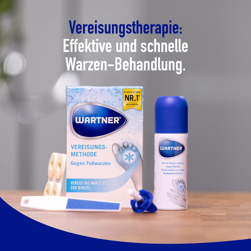 WARTNER wart icing against foot warts - spray for the treatment of foot warts - wart cryotherapy for self-treatment for children and adults - pack of 1, 1 x 50ml - NewNest Australia