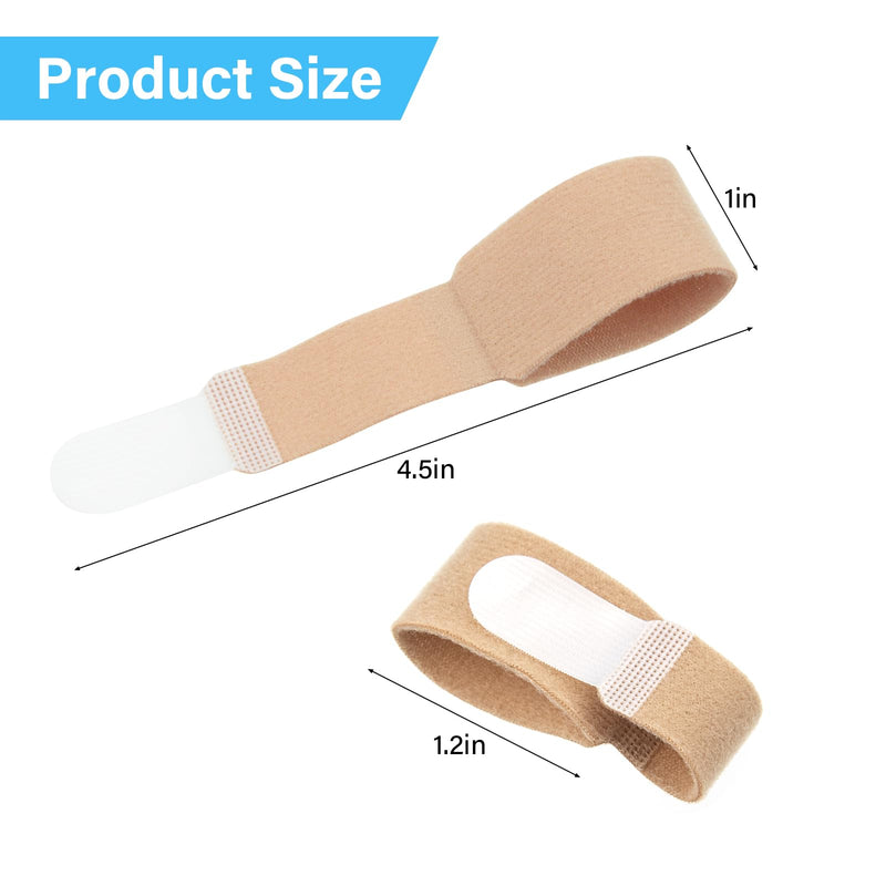 10Pcs Finger Splints, Medically Approved Finger Tape Finger Buddy Wraps for Mallet Fingers Curled Finger Broken Finger,Finger Brace Straps for Osteoarthritis Finger Joint - NewNest Australia