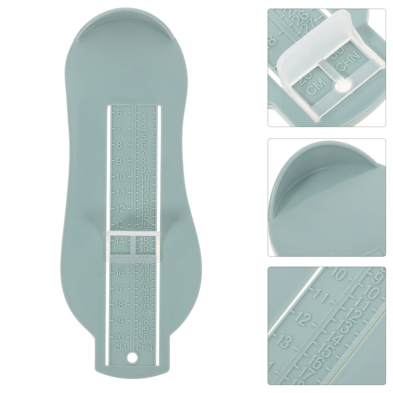 ROSENICE Baby Foot Measurement Children Foot Measurement Measuring Tool Shoes Size Measuring Gauge (Plain Blue) - NewNest Australia