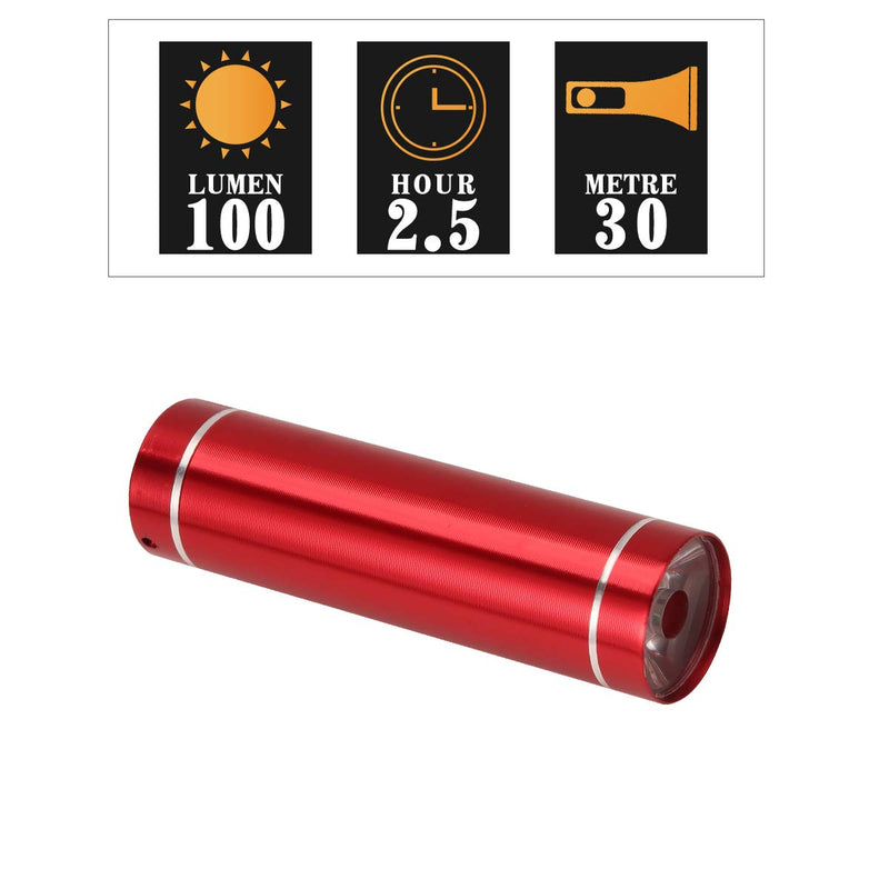 Chase Authentic Red Light Mini LED Flashlight Small Flashlights 6 Pack - NewNest Australia