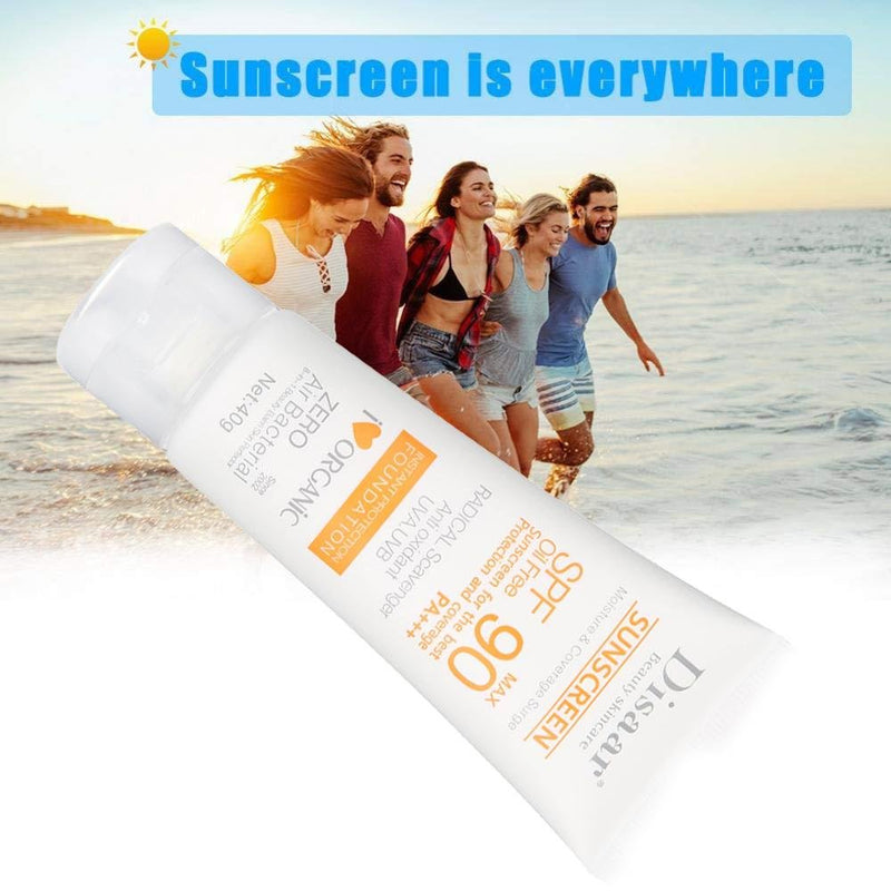 SPF50++ 40ml Moisturising Sunscreen,Face and Neck Whole Body Sun UV Radiation Protection Cream, Sunblock Whitening Non Grease Lotion - NewNest Australia