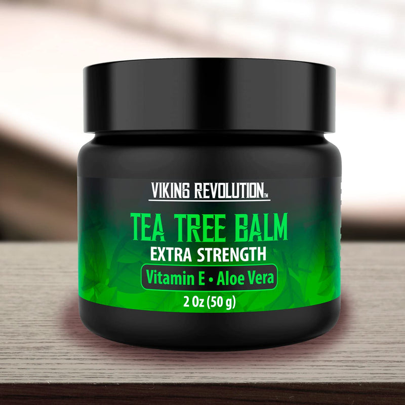 Tea Tree Oil Cream- Super Balm Athletes Foot Cream- Perfect Treatment for Eczema, Jock Itch, Ringworm, and Nail Treatment- Also Soothes Itchy, Scaly and Cracked Skin 1 Pack - NewNest Australia