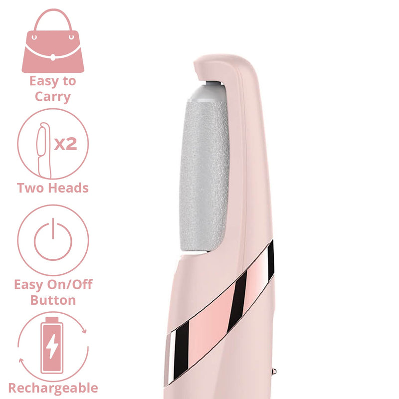 Finishing Touch Flawless Pedi - Rechargeable Electric Callus Remover Tool for an at-Home Spa Pedicure Experience - Removes Dry Skin for Smoother Feet Pedicure Tool 1 - NewNest Australia