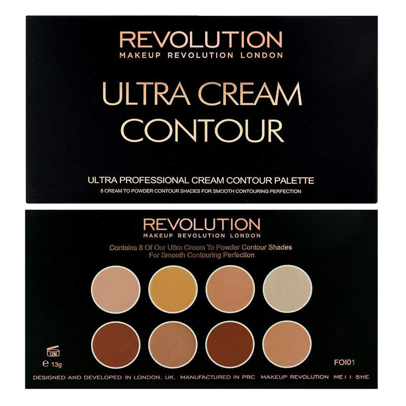 MAKEUP REVOLUTION Ultra Cream Contour Palette 13g - NewNest Australia