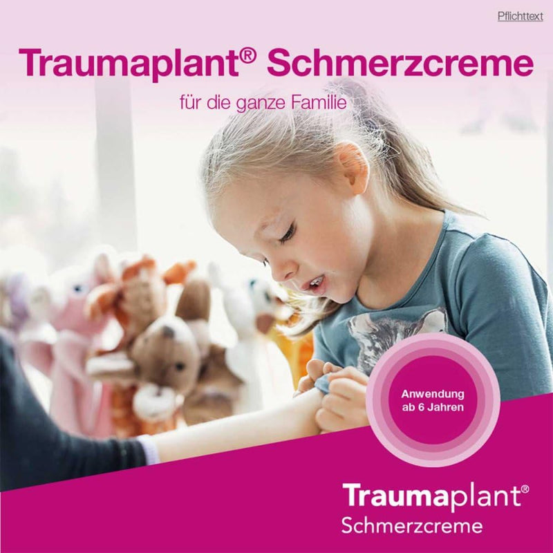 Traumaplant pain cream 100 g special comfrey extract for bruises & sprains (from sports and accident injuries), muscle and joint pain as a result of blunt injuries | from age 6 - NewNest Australia