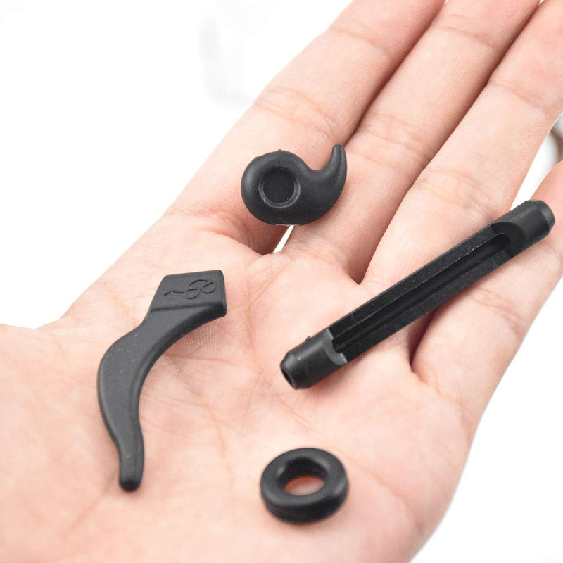 Jinlaili Non-Slip Glasses, 24 Pairs Of Glasses, Non-Slip Holder, Silicone Non-Slip Glasses Holder, Glasses Non-Slip Temple Ends, Glasses Non-Slip Ring, Non-Slip Reading Glasses Accessories - NewNest Australia