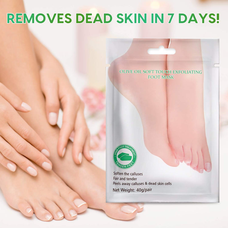 Avashine Foot Peel Mask, Repair Heels & Removes Dry Dead Skin, Calluses and Hard Skin for Soft Baby Feet, Foot Care For Men & Women - NewNest Australia