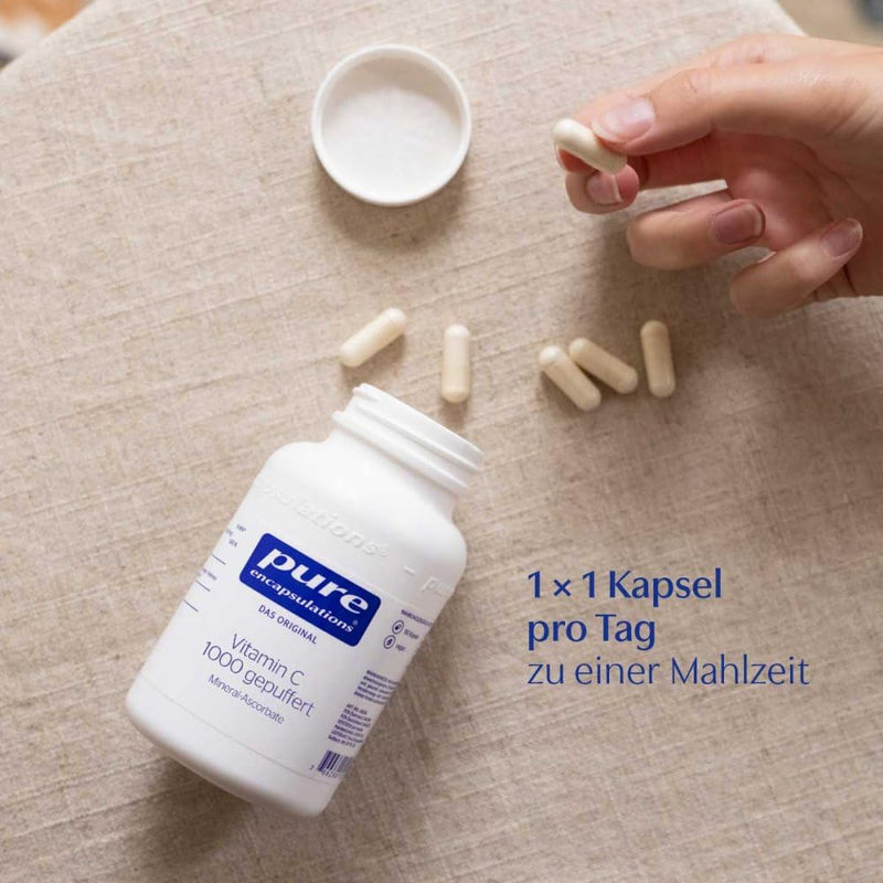 Pure Vitamin C 1000 buffered 90 capsules - NewNest Australia
