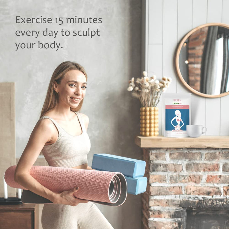 Happy Detox Tea - slimming tea - 4 weeks - 28 tea bags - NewNest Australia