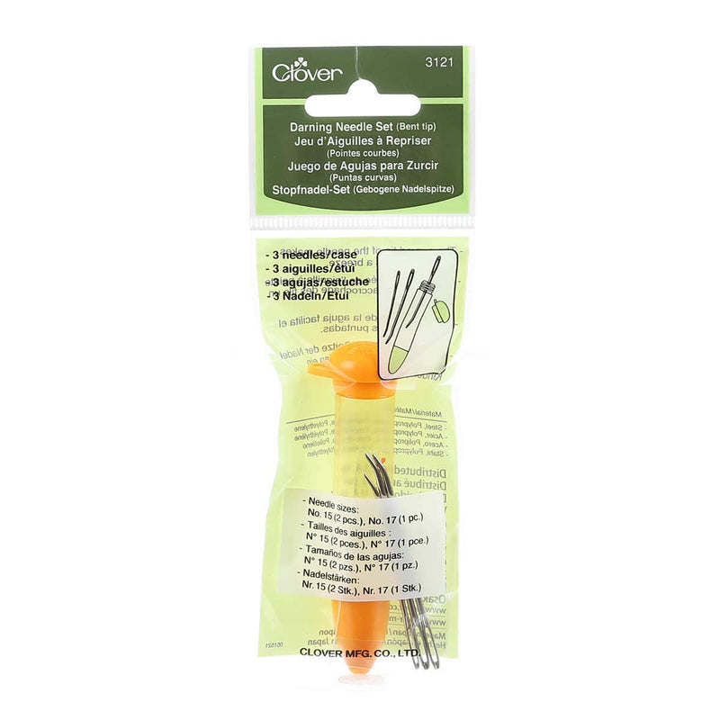 Clover 3121 Tapestry Needle Set Chibi, Bent Tip , Beige - NewNest Australia