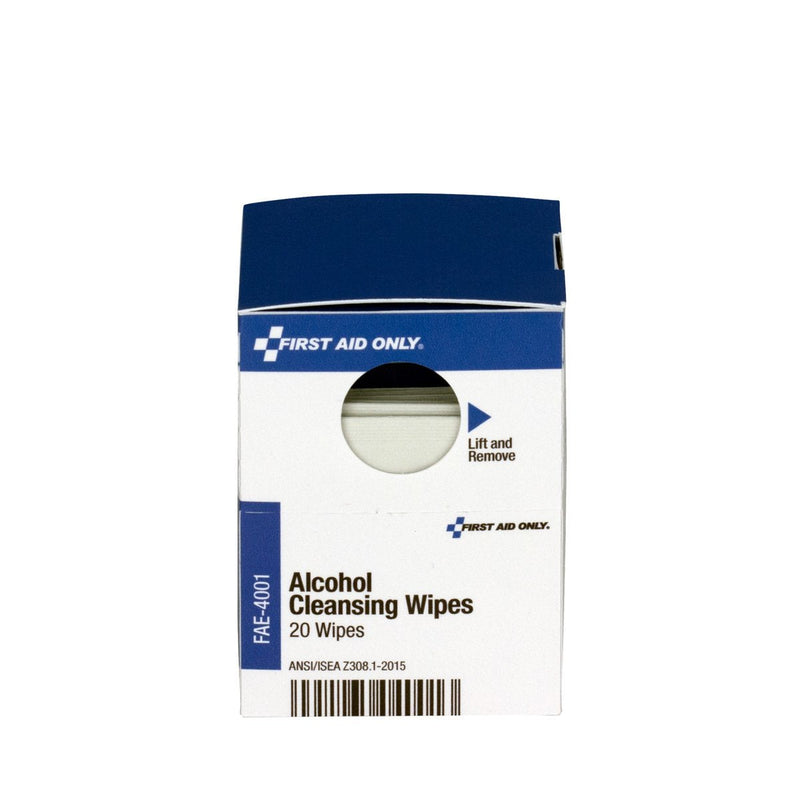 Acme United FAE-4001 First Aid Only Alcohol Cleansing Pads, 20 Count - NewNest Australia