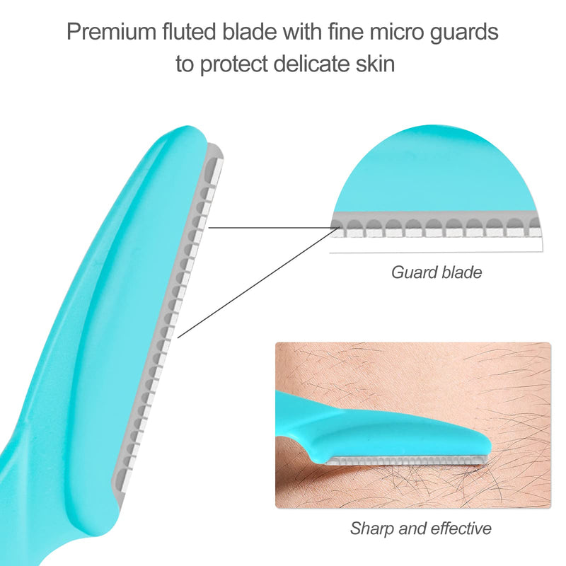 Sularpek Pack of 9 eyebrow razors, eyebrow shapers, facial razors for women, multi-purpose peeling face razors, for facial and body eyebrows for women - NewNest Australia