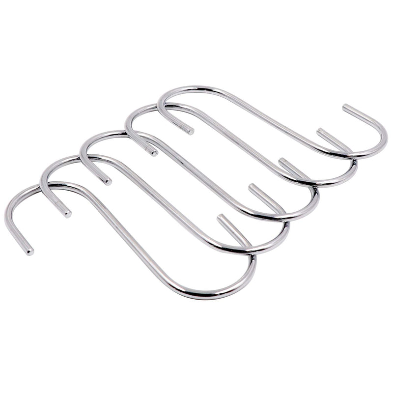 NewNest Australia - 30 Pack ESFUN 3.5 inch Heavy Duty Metal S Hooks Steel S Hooks Plants Hanging Hangers for Kitchen Pans Pots Bags Purse Jeans Jewelry Towels 