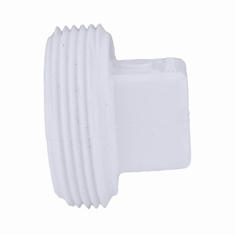 CHARLOTTE PIPE 1 1/2 DWV CLEANOUT Plug DWV (Drain, Waste and Vent) (1 Unit Piece) 1 1/2 Inch ( EACH qty: 1 ) White - NewNest Australia