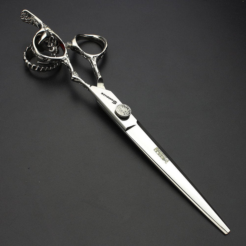 6/7-inch professional hair trimmer, stainless steel sharp hair trimmer and hairdresser specific scissors 7-inch cutting scissors - NewNest Australia