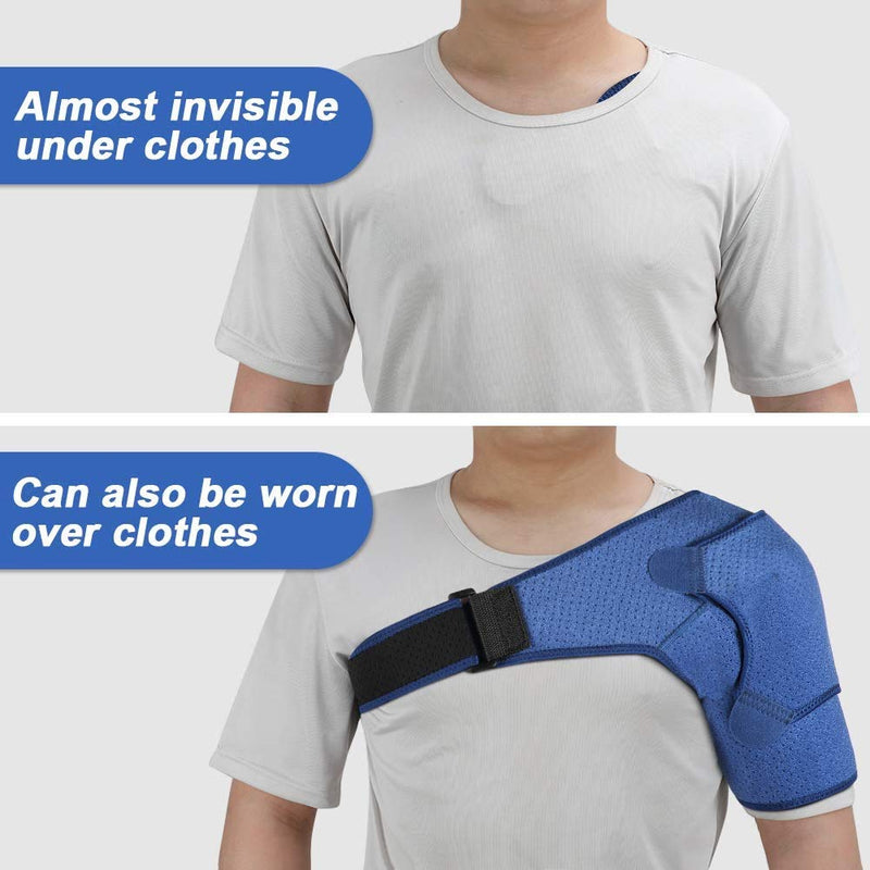 DOACT Shoulder Brace Support for Dislocated Shoulder, Rotator Cuff Brace for Frozen Shoulder, AC Joint Pain, Shoulder Dislocation Sprains, Bursitis Muscles Pain Sling for Women and Men - NewNest Australia