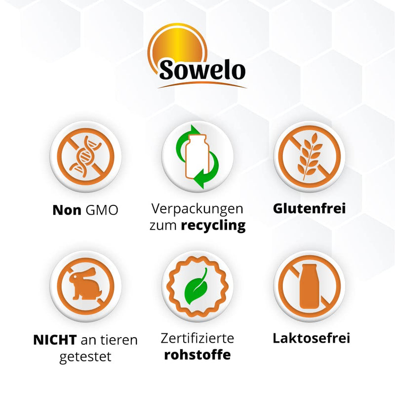 Sowelo Vitamin Adek - 200 Tablets I Anti-Inflammatory And Anti-Seborrheic Properties I Supports Natural Immunity I No Unwanted Additives 200 Pieces (Pack Of 1) - NewNest Australia