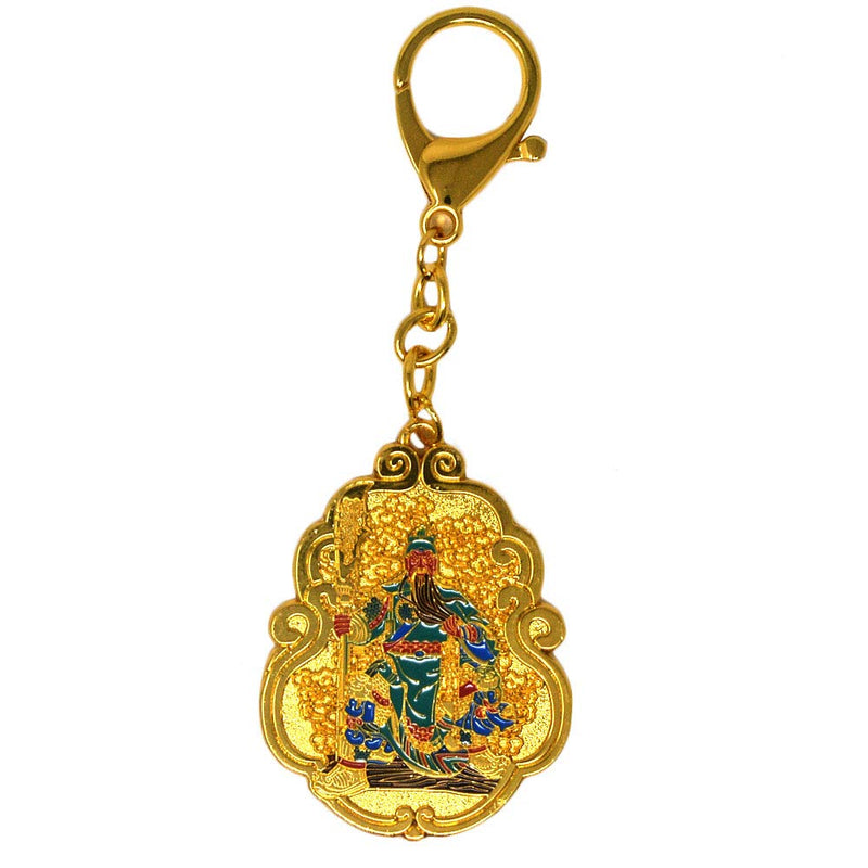 NewNest Australia - Feng Shui Kuan Kung with Anti Robbery Amulet W3761 