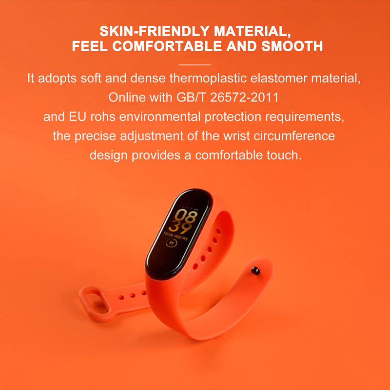 20 Pieces Strap Replacement Compatible with Xiaomi Mi Band 4 / Xiaomi Mi Band 3, Bands for Xiaomi Mi Band 4 Bracelet Wristbands Accessories Silicone for Mi Fit 3 Straps (20 Colors) - NewNest Australia