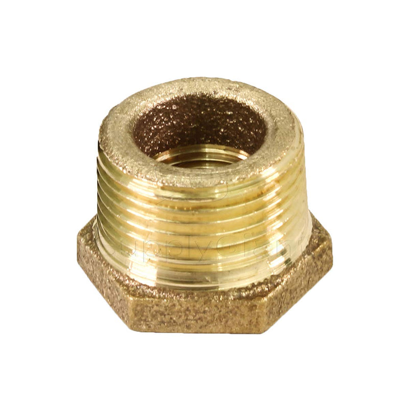 Supply Giant CSCV1122 1-1/2 in. Male X 1/2 in. Female NPT Lead Free Bushing, Fitting with Hexagonal Head Brass Construction Higher Corrosion Resistance Economical & Easy to Install, 19 - NewNest Australia