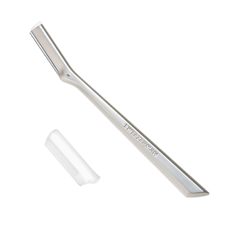 TWEEZERMAN facial hair razor with razor blade for precise removal of hair made of stainless steel - NewNest Australia