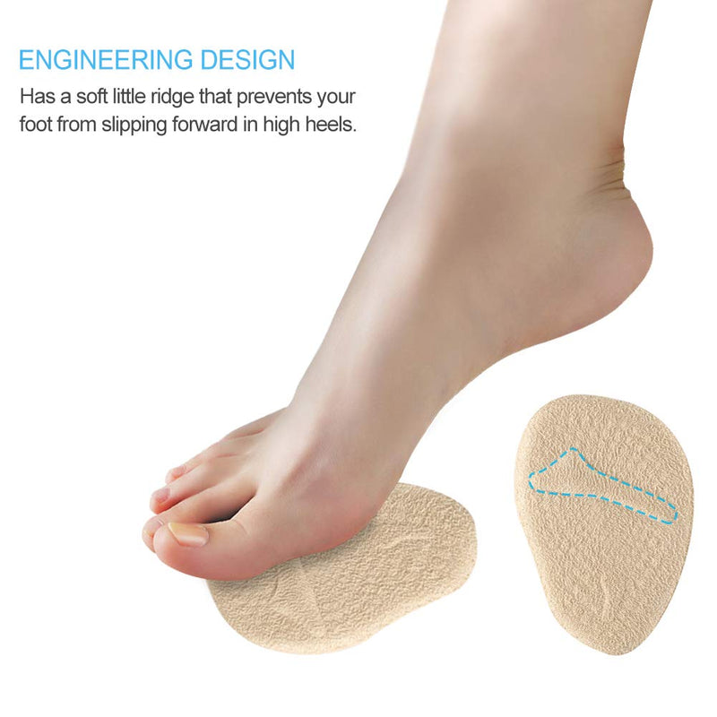 DOACT Ball of Foot Cushion Pads, Gel High Heels Insoles, Party Feet Shoe Inserts for Sandals, Metatarsal, Half Stick Anti-Slip Absorbing Pad for Women and Men … - NewNest Australia