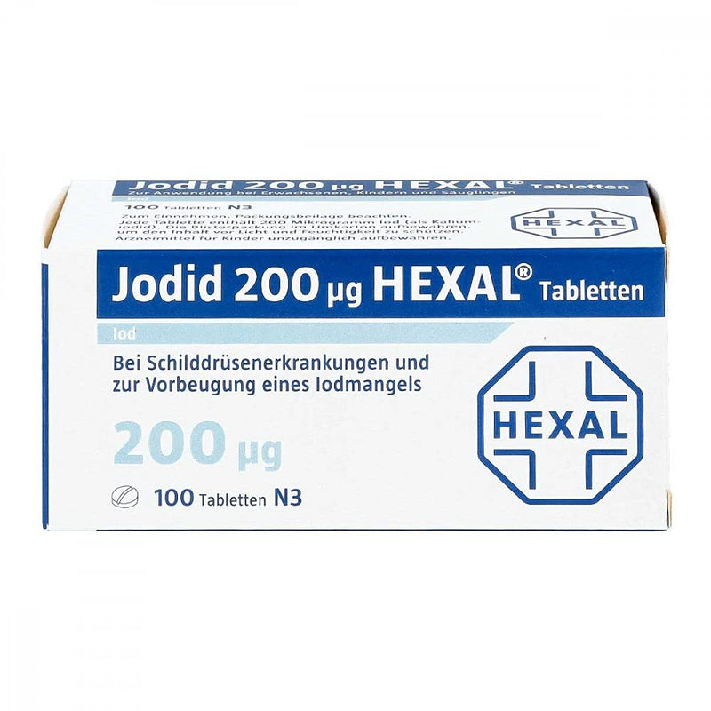 IODIDE 200 HEXAL tablets 100 pcs - NewNest Australia