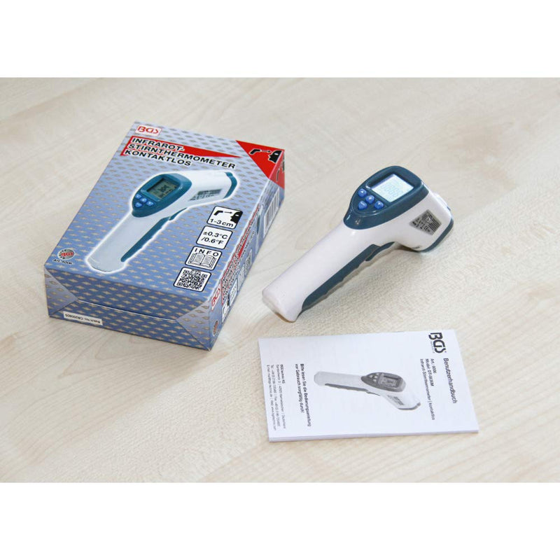 BGS 6006 | Forehead fever thermometer | Infrared contactless | for baby, child, adult + object measurement | 0 - 100° - NewNest Australia
