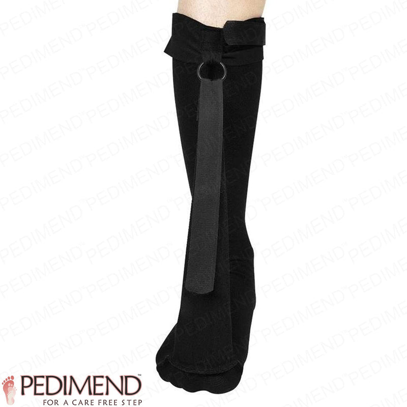 Pedimend Night Sock for Plantar Fasciitis and Achilles Tendonitis with Adjustable strap (1 PC) - Compression Stockings - Stretches the Calf and Soft Tissues of the Foot - Foot Care (S/M: Up to 16”) S/M: Up to 16” - NewNest Australia