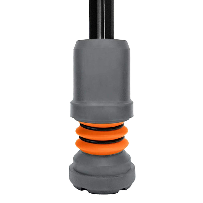 Flexyfoot Shock Absorbing Crutch Ferrule – Choice of Sizes and Colours Available Here – Improves Grip, Improves Safety, Improves Comfort – Grey – 22mm 22mm - Pack of 1 - NewNest Australia