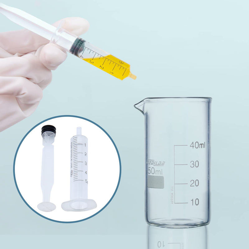 10Pcs 5ML Plastic Syringes, No Needle Syringe with Measurement Small Feeding Syringe Colostrum Syringes with Caps for Scientific Labs, Feeding Pets, Liquid Measuring or Refilling Multiple Uses Tools… 10Pcs 5ML Plastic Syringes - NewNest Australia