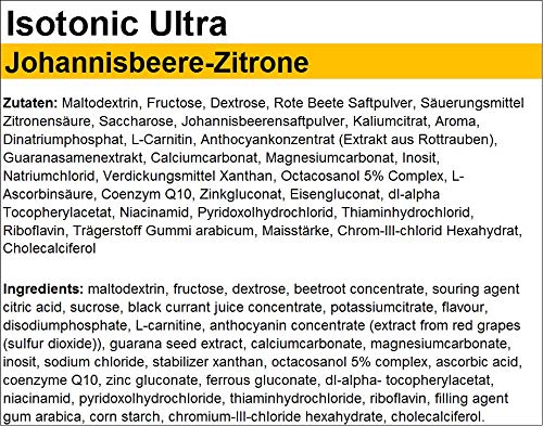 Peeroton Isotonic Ultra Drinkcurrant Lemon 300 g - NewNest Australia