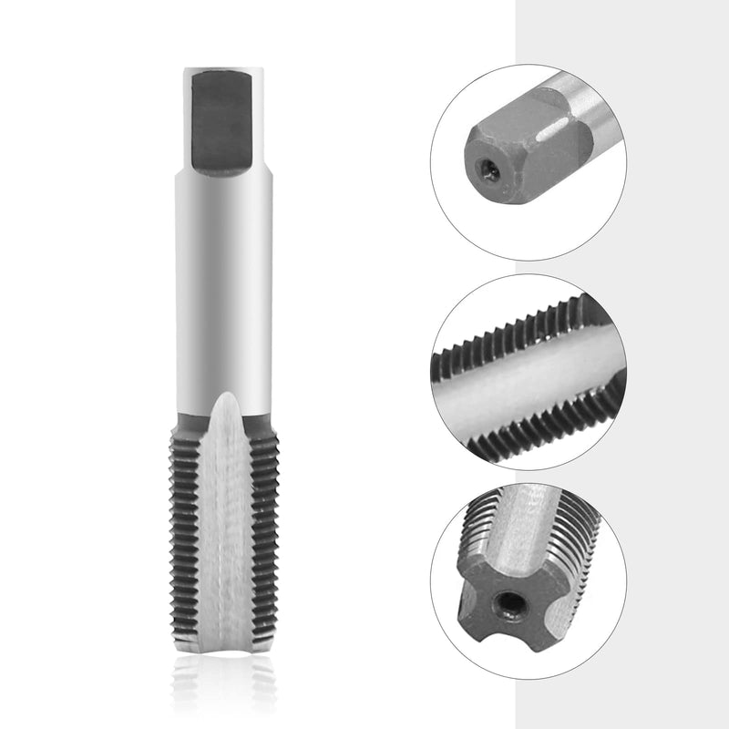 Anxingo 2PCS HSS 18mmx1.5 Metric Taper & Plug Tap Right Hand Thread M18x1.5mm Pitch New - NewNest Australia