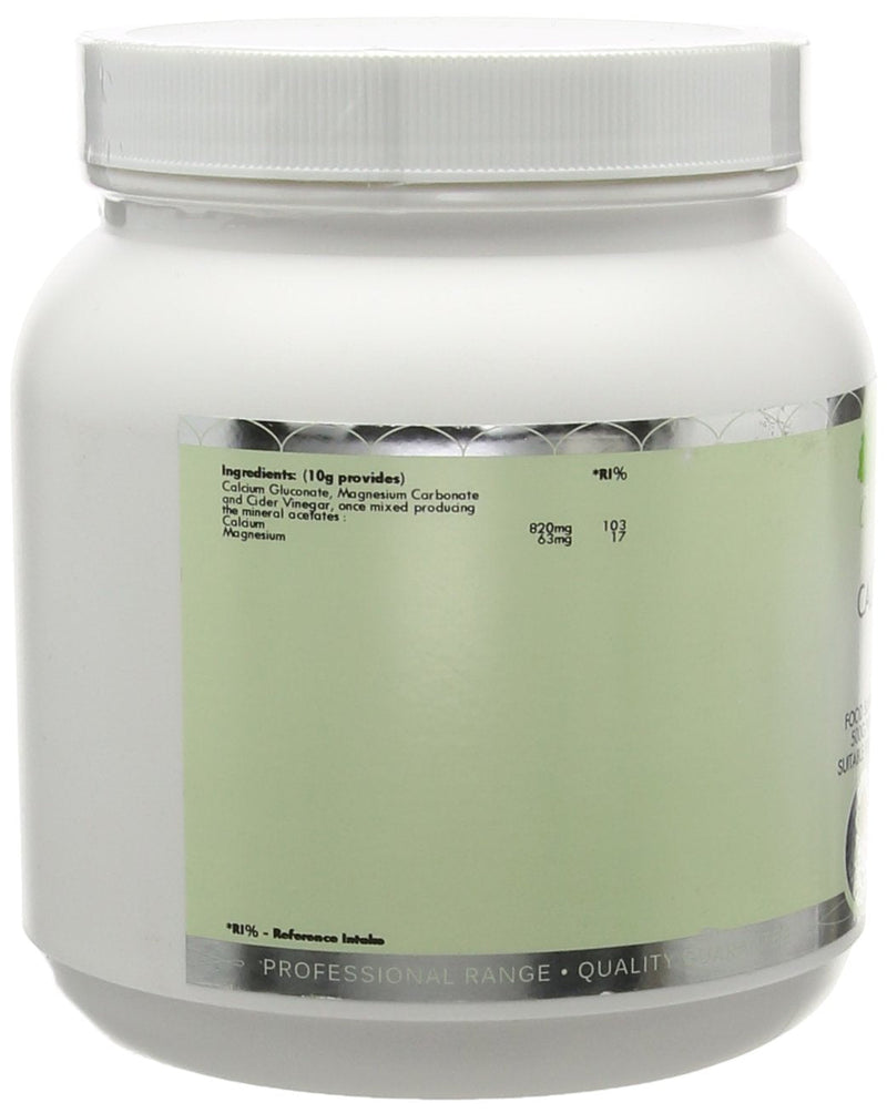 Cal-M Powder | 500g tub | Calcium & Magnesium Blend with Cider Vinegar | Cal-mag Drink Powder | Calcium & Magnesium as Mineral Acetates | G&G Vitamins - NewNest Australia