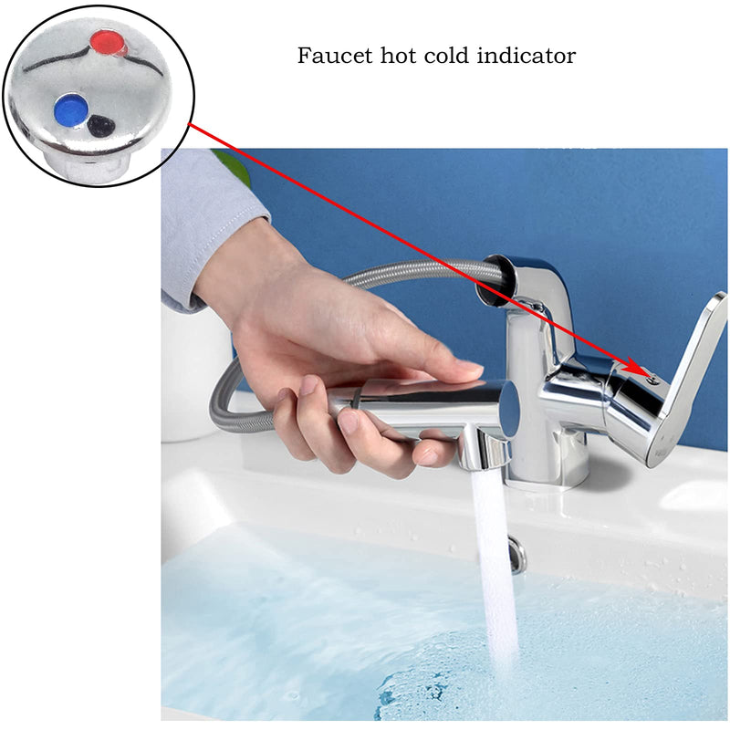20Pcs Hot/Cold Water Label ，Hot Label and Cold Label, Faucet Handle Index Buttons #8 - NewNest Australia