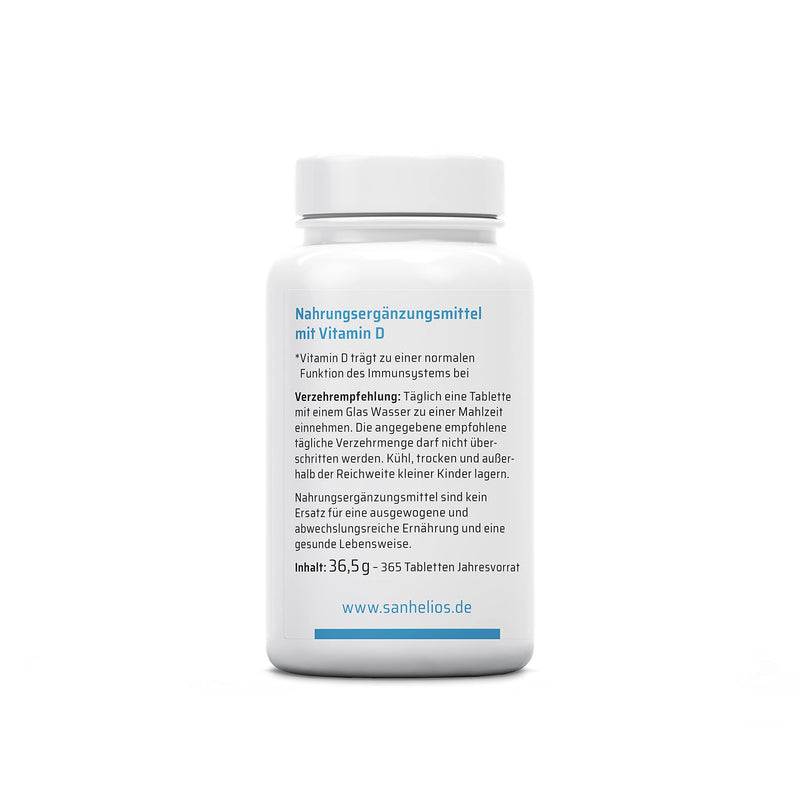 SANHELIOS Vitamin D 1,000 IU tablets 365 pcs - NewNest Australia