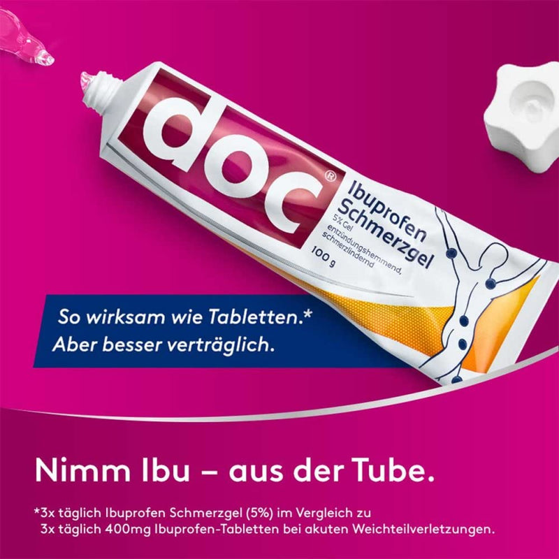 DOC IBUPROFEN pain gel 5% 150 g - NewNest Australia
