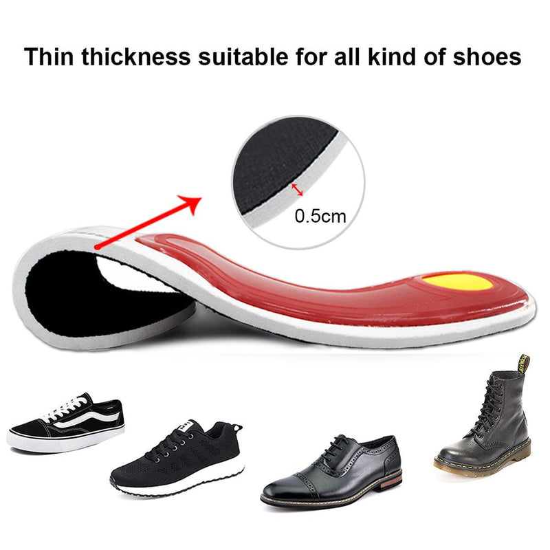 Ailaka High Arch Support Shoe Insoles  Arch Support Cushion Insoles for Men Women, Performance Orthopedic Insoles for Flat Feet, Plantar Fasciitis, Feet Heel Pain Relief - NewNest Australia
