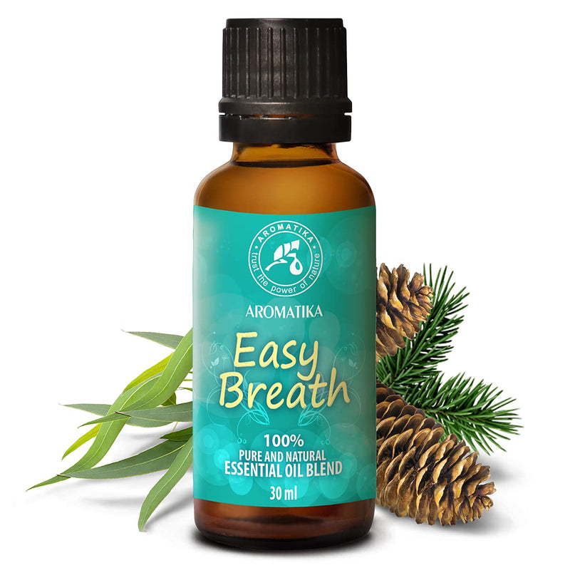 Fragrance Blend Light Breath 30 Ml - Eucalyptus Oil And Spruce Needle Oil Siberian - Essential Oils For Diffusers And Oil Burners - Aromatherapy Oils For Soap Making - Oil Blend - Coniferous Wood Fragrance Oil - NewNest Australia