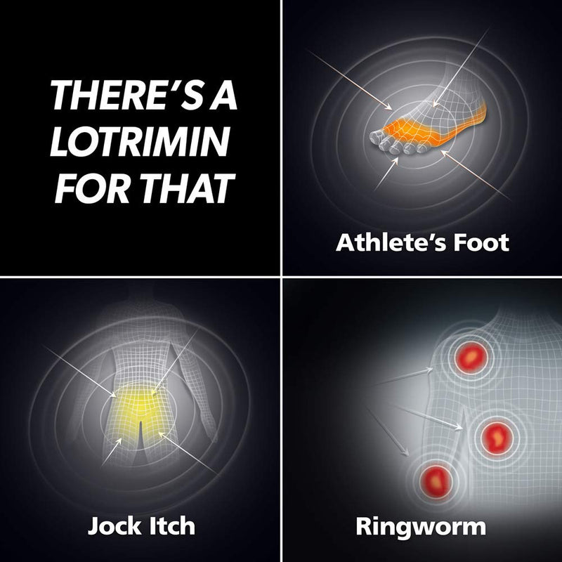 Lotrimin AF Athlete's Foot Antifungal Powder, Miconazole Nitrate 2% Treatment, Clinically Proven Effective Antifungal Treatment of Most AF, Jock Itch and Ringworm, 3 Ounces Bottle (Pack of 3) - NewNest Australia