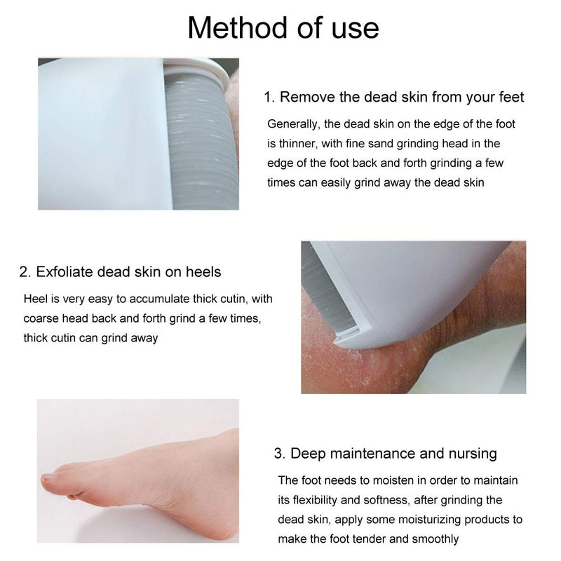 Electric Hard Skin Remover - Callus And Hard Skin Remover Electric Manicure And Pedicure Tool Electronic Foot File Grinder Rechargeable For Removal Of Callus - NewNest Australia