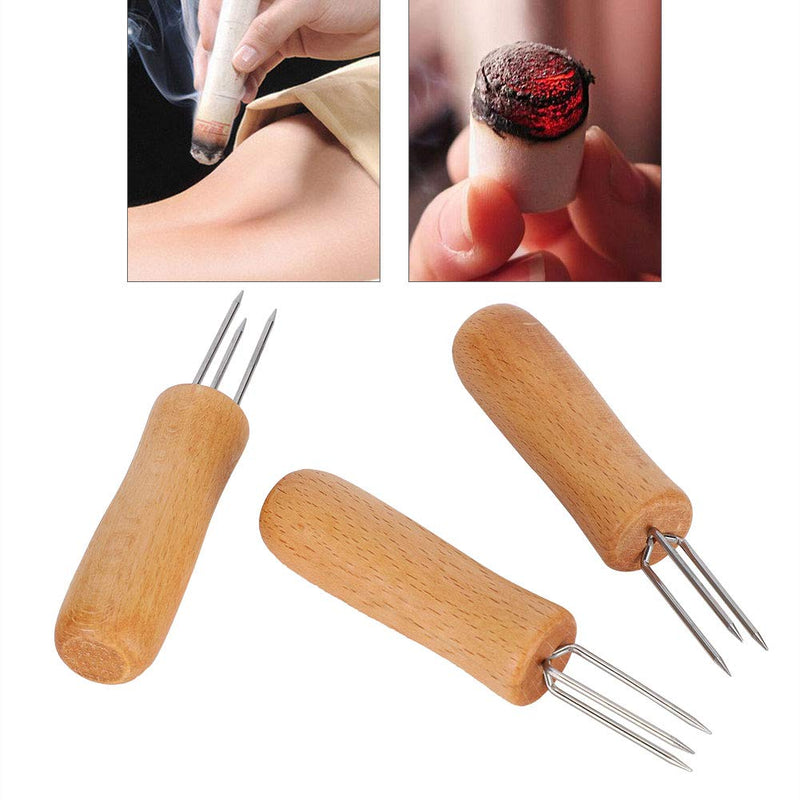 3 Pieces Moxa Roller Extender Tool For Smokeless Moxa Stick Cone Mugfoot Paper Rolls, Moxibustion Stick Extender, Anti-Scalding Health Care Tools, Acupuncture Massage Tool - NewNest Australia