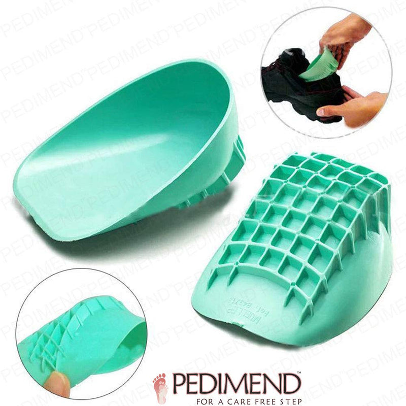 PEDIMEND Heel Cup for Plantar Fasciitis (1PAIR) - Heavy Duty Support for Heel Bone Spur & Foot Pain Relief - Achilles Tendon Spur Pad - Support for Heel and Ankle - Foot Care - NewNest Australia