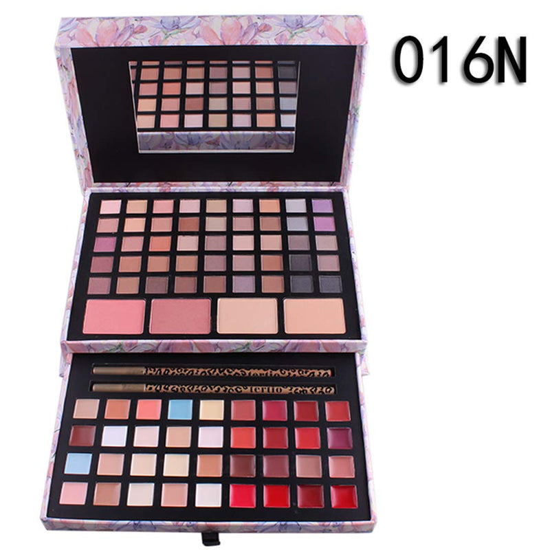 FantasyDay Holiday Gift Set 85 Colors All In One Makeup Palette Kit - 45 Highly Pigmented Matte Natural Eyeshadow Pallet with 16 Lipgloss, 20 Concealer, 2 Blusher, 3 Face Powder, 2 Eyebrow Pencils - NewNest Australia