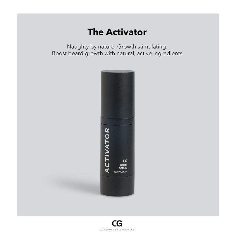 Copenhagen Grooming The Activator (30ml) - Beard growth oil for men - grow a fuller, stronger beard - contains serum oil for complete beard growth 30.00 ml (pack of 1) - NewNest Australia