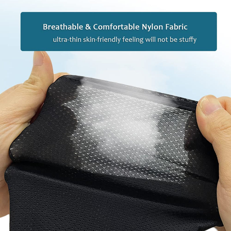 Arm PICC Line Sleeve Protector Elbow Breathable Plaster Cover Accessories for Arm Circumference (XS, Black) XS - NewNest Australia