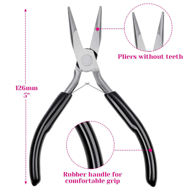 Jewelry Pliers, Cridoz Beading Pliers Set with Needle Nose Pliers, Round Nose Pliers and Wire Cutter for Jewelry Making Beading Repair Supplies and Crafting (set of 3) - NewNest Australia