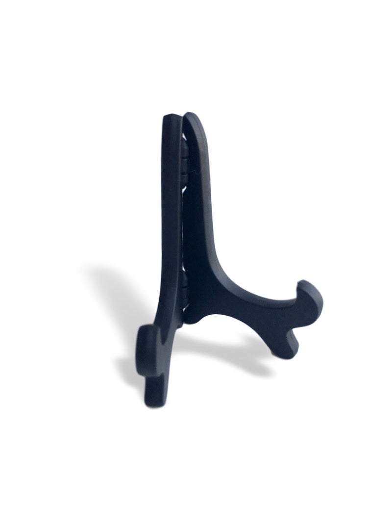 NewNest Australia - BANBERRY DESIGNS 9" High Easels Black Wood Look Plastic Display Easels - Set of 4 Display Stands 