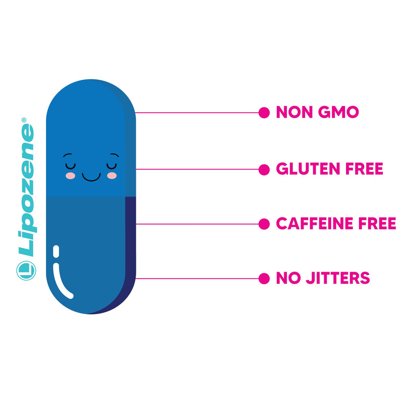Lipozene MEGA Bottle - 120 Capsules - Largest Size Available - Appetite Suppressant and Control 120 Count (Pack of 1) - NewNest Australia