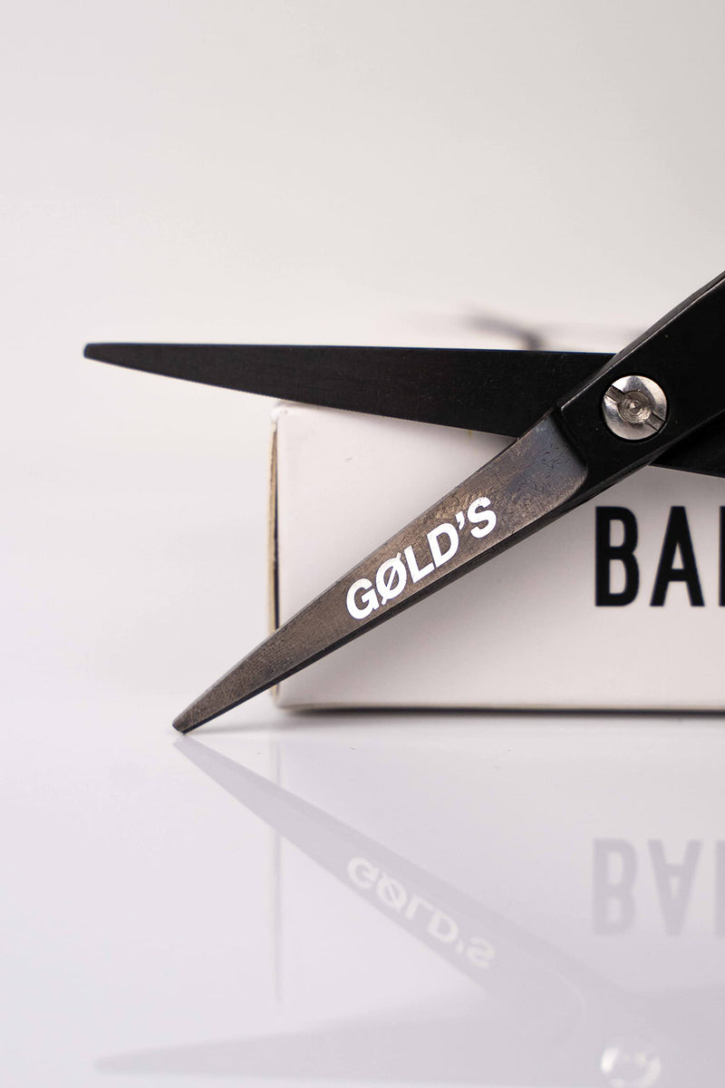 GØLD's beard scissors, beard and mustache scissors, mustache scissors - NewNest Australia